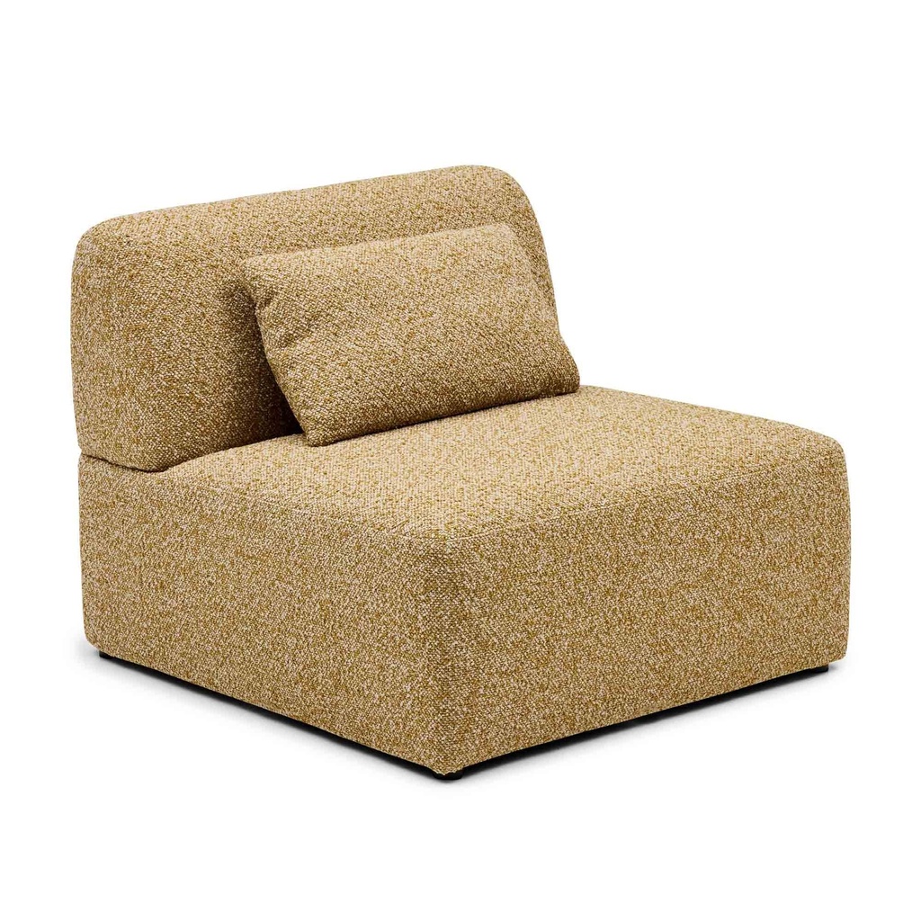 [F915C] Paige Modular Sofa Chair Dijon