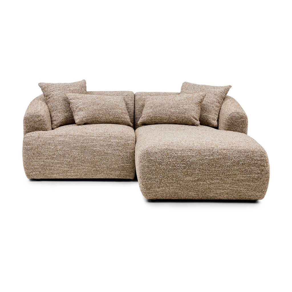 [F938] Harris Modular Sofa Desert 2 Seat with Ottoman