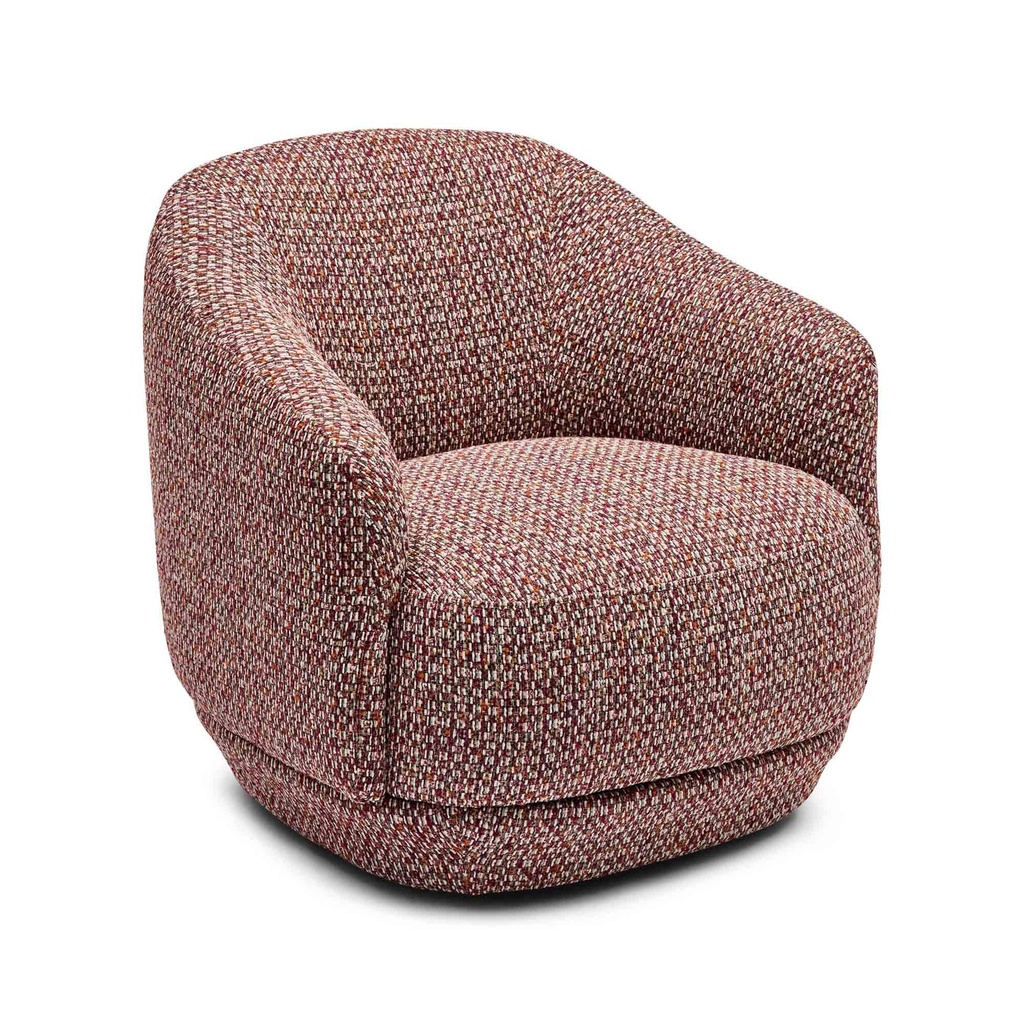 [F951] Cora Swivel Chair Copperstone