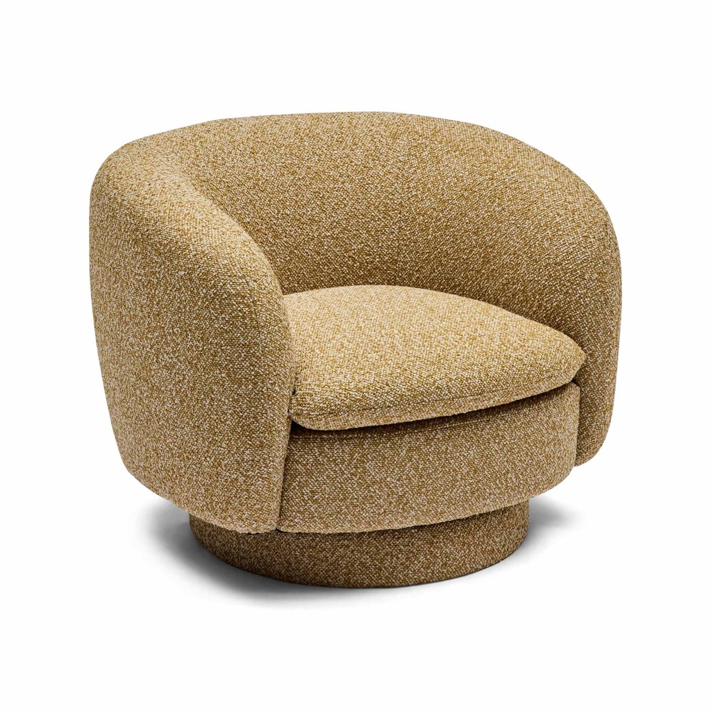 [F960] Georgia Swivel Chair Dijon