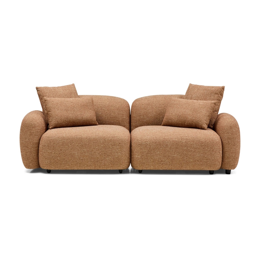 [F968] Kaia Modular Sofa Hazelnut 2 Seat