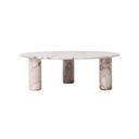 Atlas Orbit Coffee Table - Natural Ocean Marble