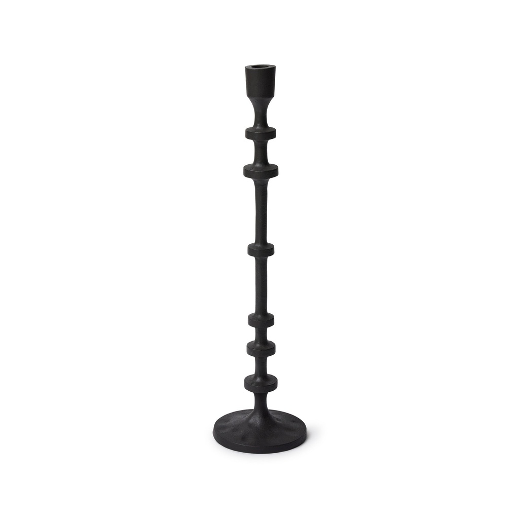 [I241] Watson Candleholder Black Large