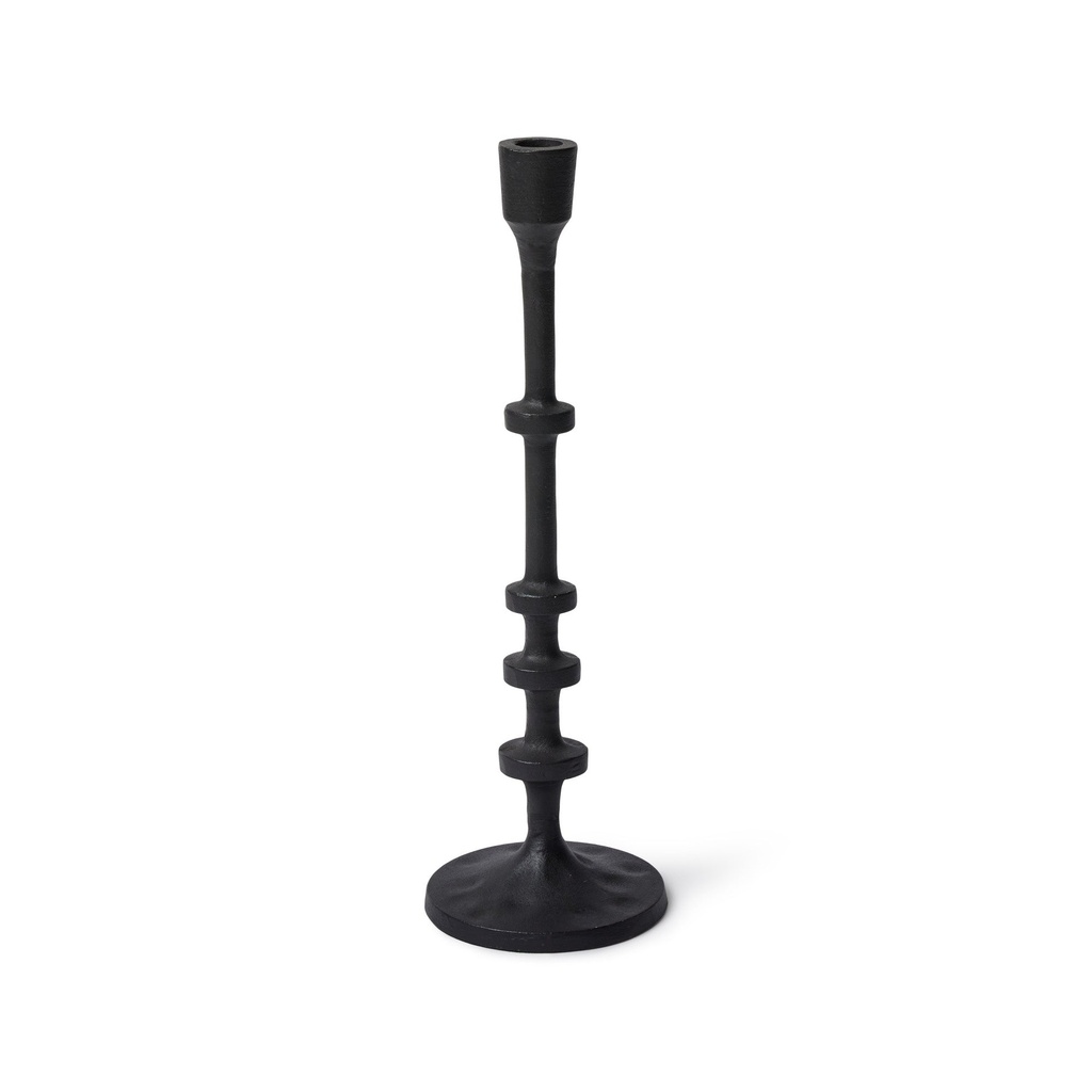 [I242] Watson Candleholder Black Medium