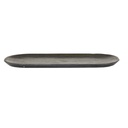 Acadia River Stone Large Plate - Grey