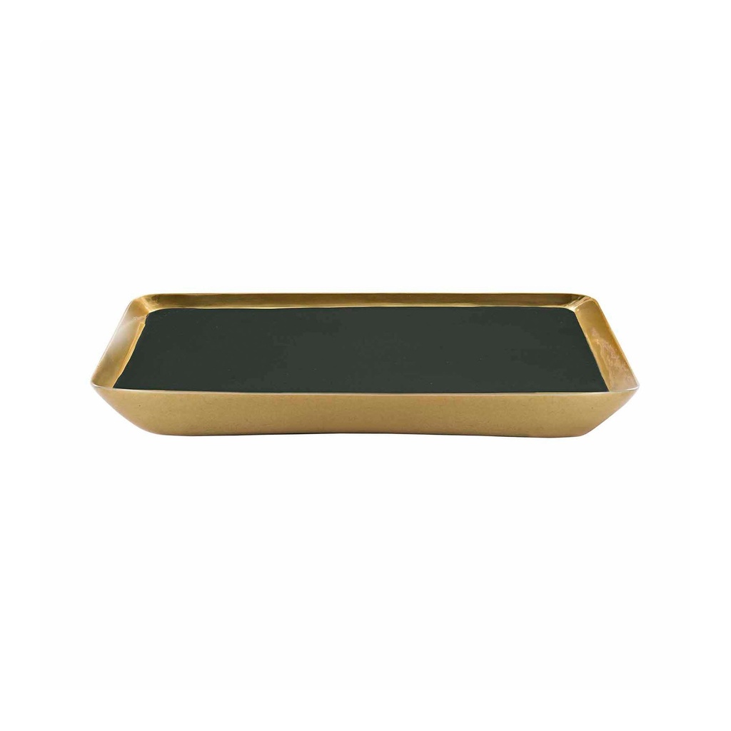 [I296] Almina Enamel Rectangle Tray
