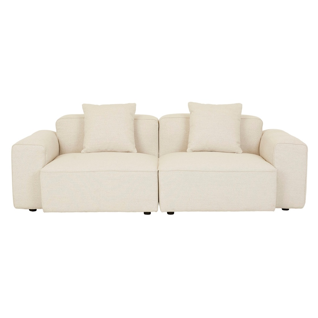 [AIRLIE-SLAB-3-SEATER-SOFA-BUTTERCREAM-SOF-AIR-SLAB3S] Airlie Slab 3 Seater Sofa - Buttercream