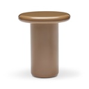 Fleur Side Table Dark Cappuccino Gloss