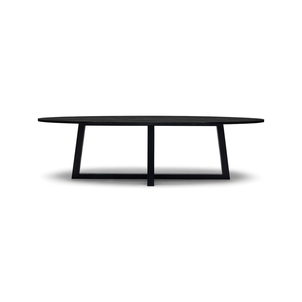 [I752] Finbar Dining Table Large Black