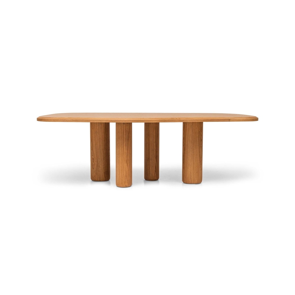 [I796] Leroy Dining Table Natural