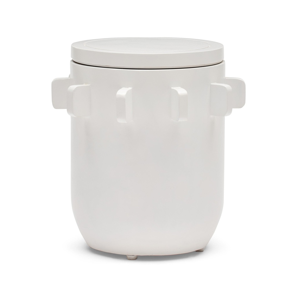 [I889] Maiko Side Table White