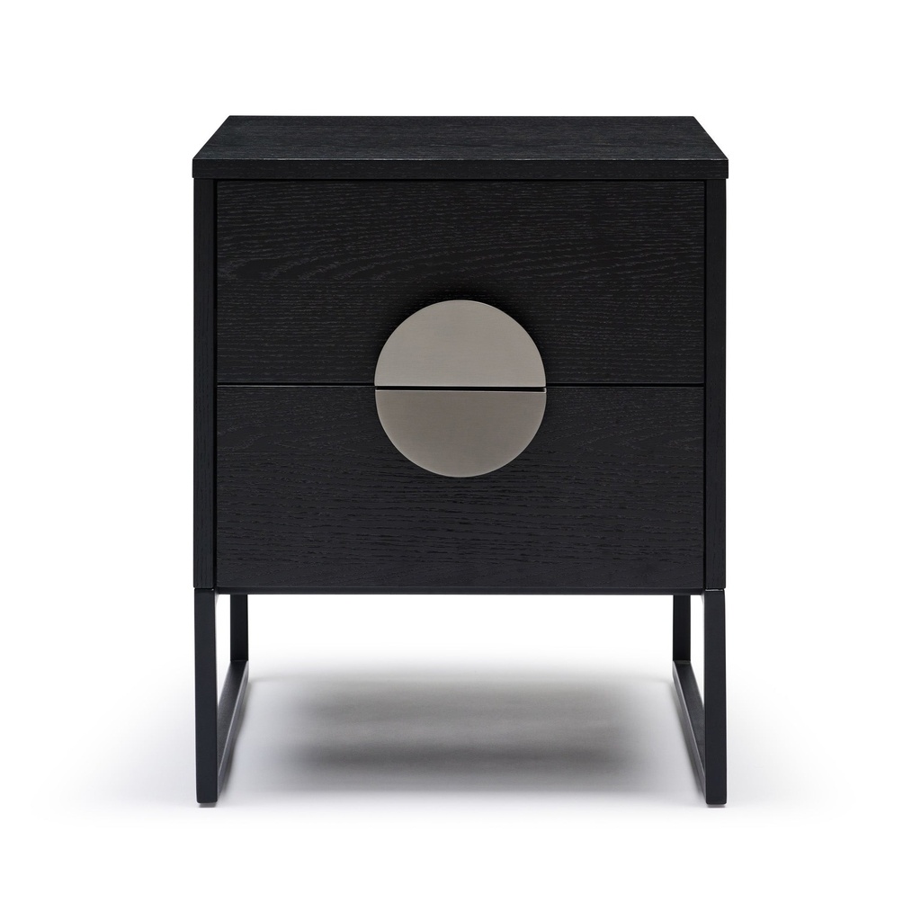 [I948] Luna II Bedside Black Pewter