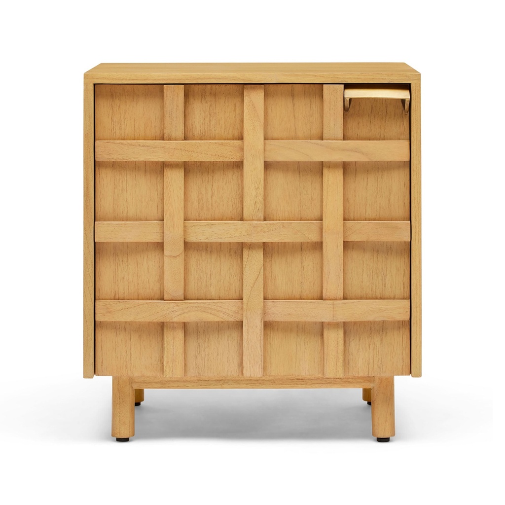 [I973] Ares Bedside Natural Right Side Handle