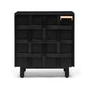 Ares Bedside Black Right Side Handle