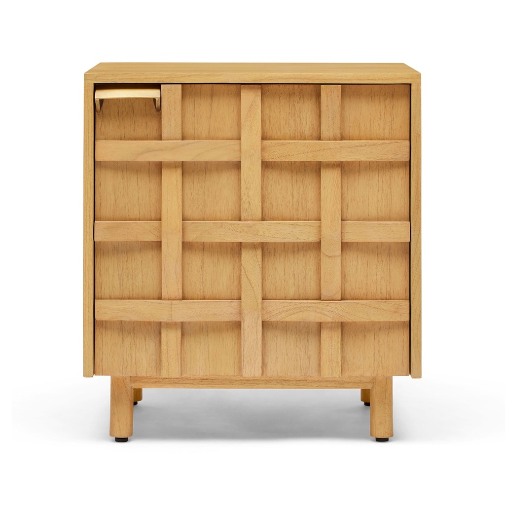 [I975] Ares Bedside Natural Left Side Handle