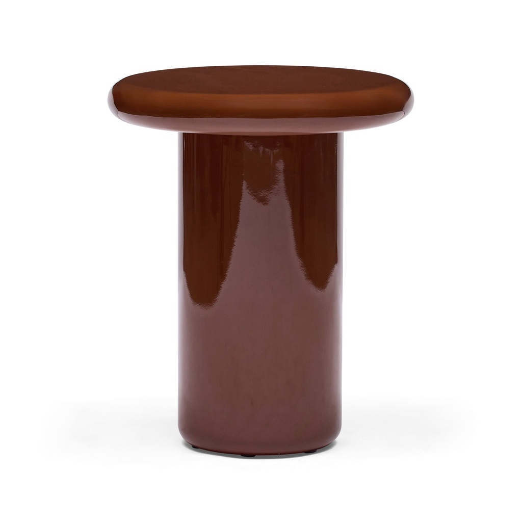 [I994] Fleur Side Table Umber Gloss