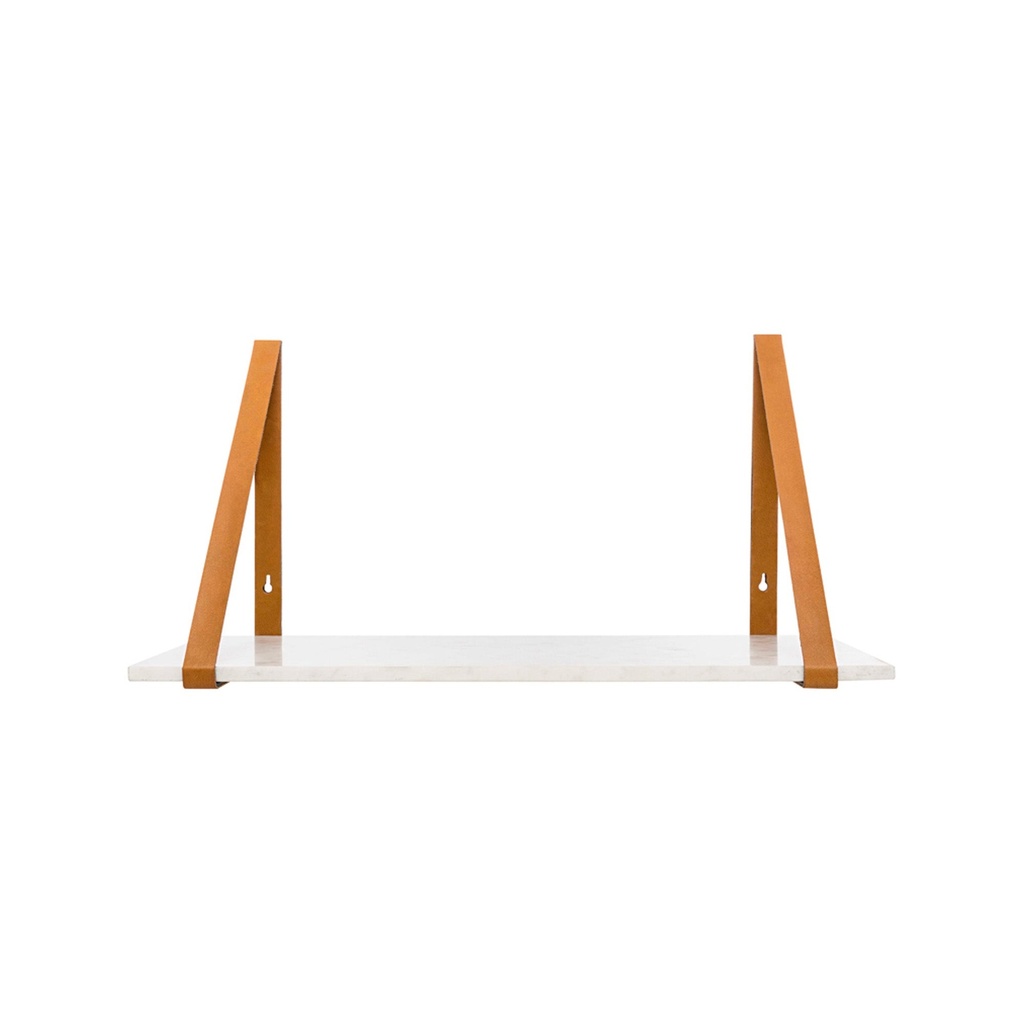 [L228] Ellery Marble Shelf Tan Large