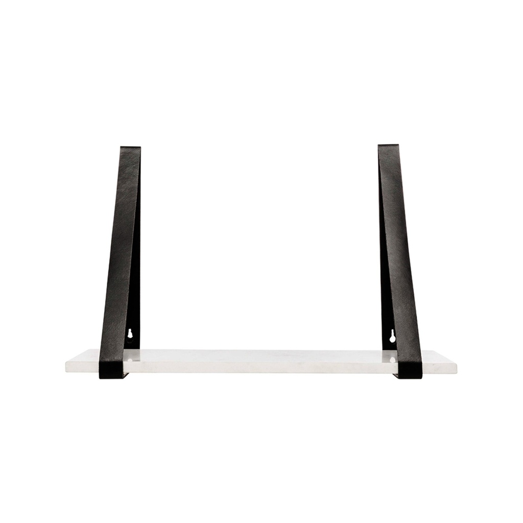 [L229] Ellery Marble Shelf Black Small