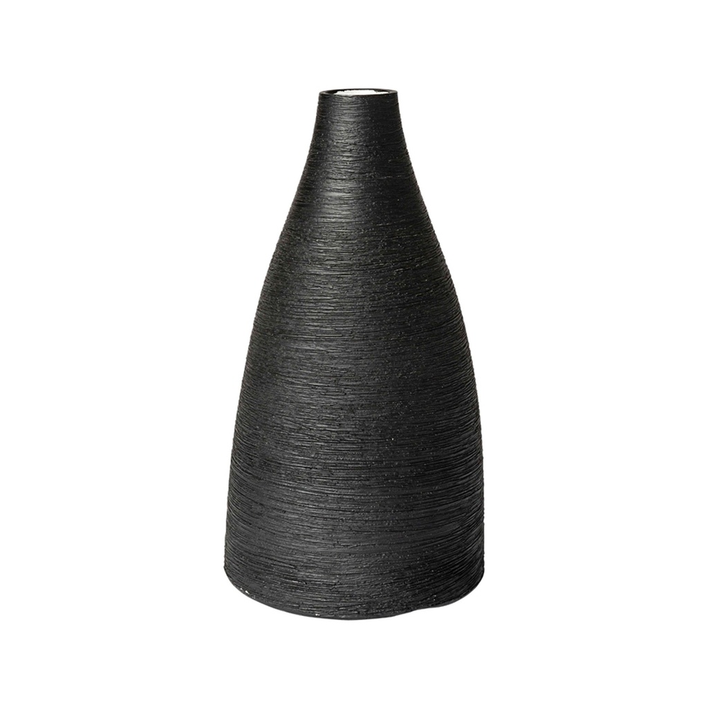[L243] Aki Vase Black Small
