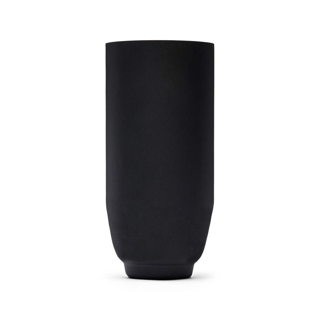 [L289] Uberti U Shape Vase Black