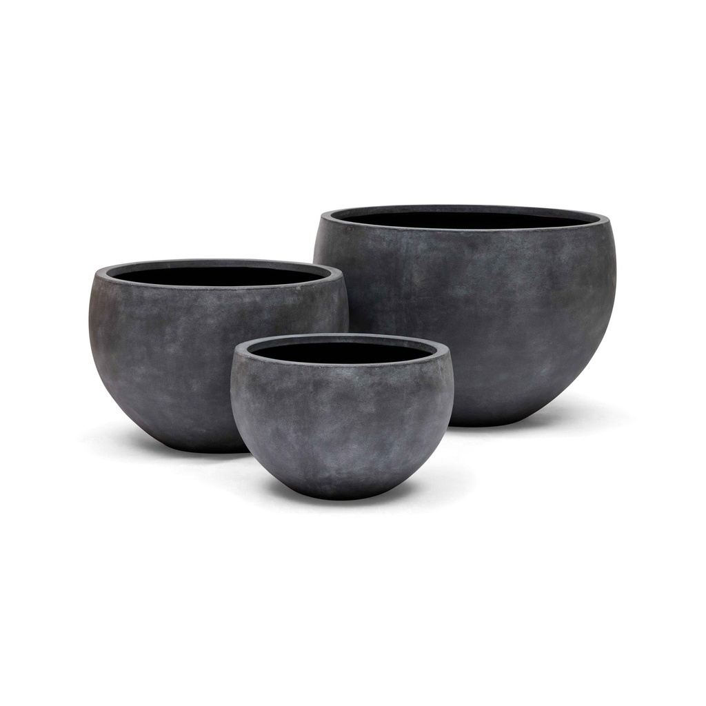 [L374] Cyrus Planter Set Trio Grey