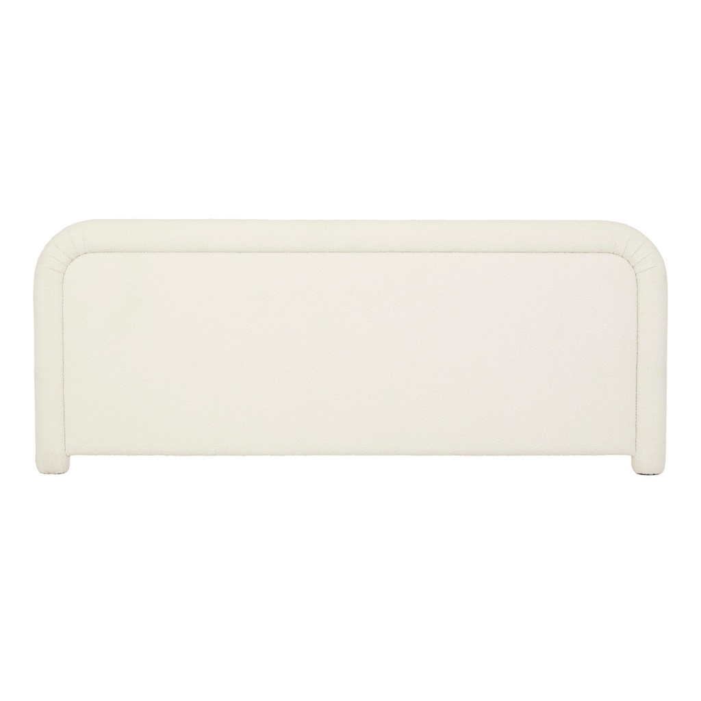[ALMOS-CHUBBY-BEDHEAD-WIDE-IVORY-BOUCLE-BH-ALMOS-CHUB-WIDE-X] Almos Chubby Bedhead Wide - Ivory Boucle
