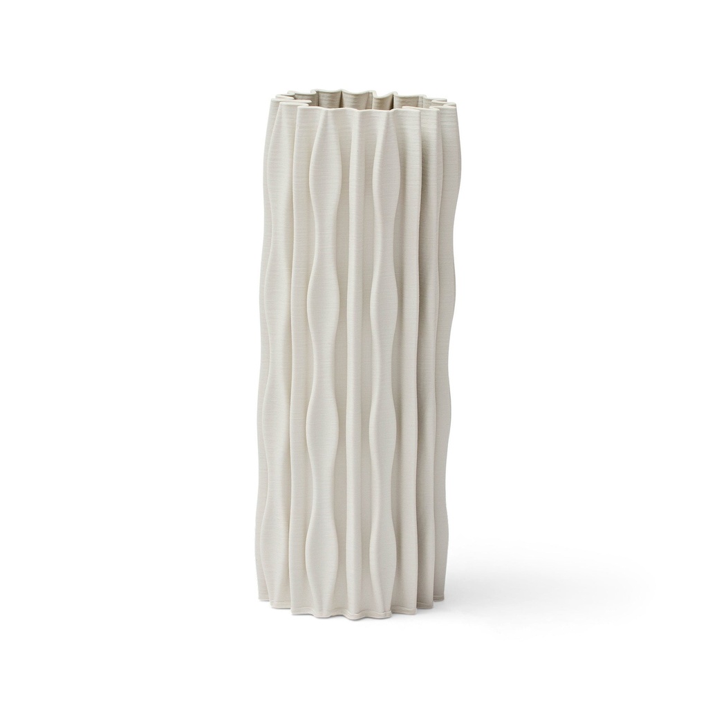 [L380] Toro Vase White
