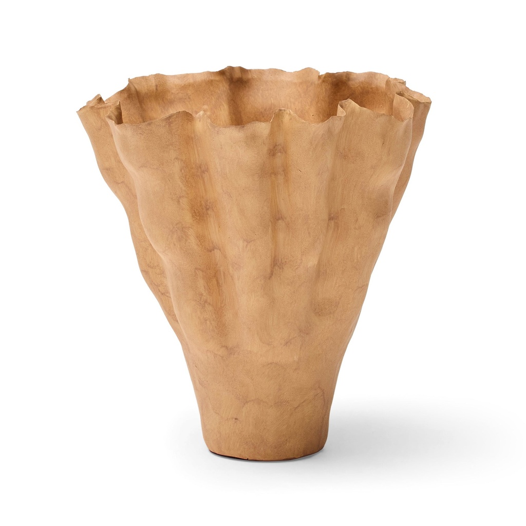 [L385] Sara Vase Earth Brown