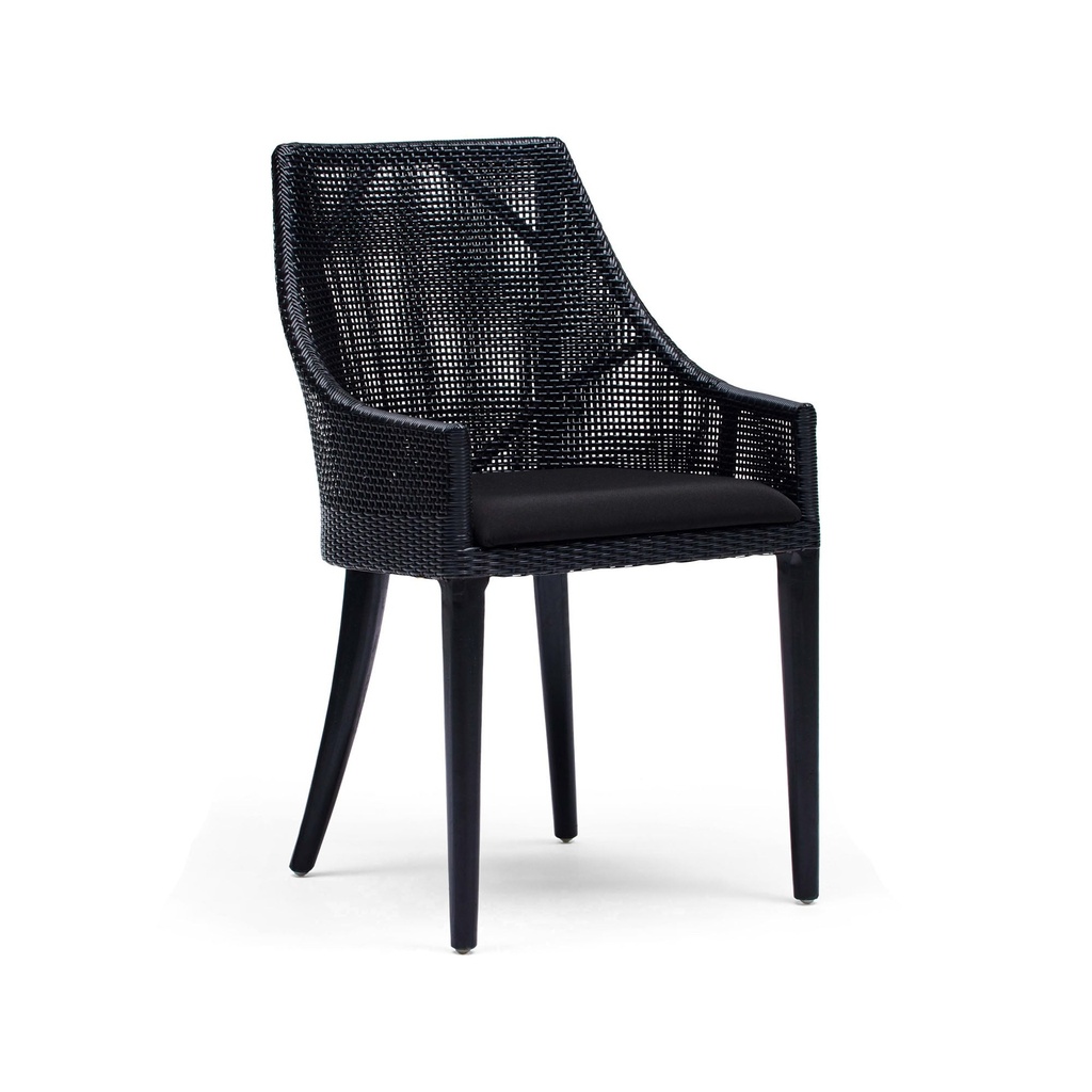 [L488] Remi Outdoor Dining Chair Ebony