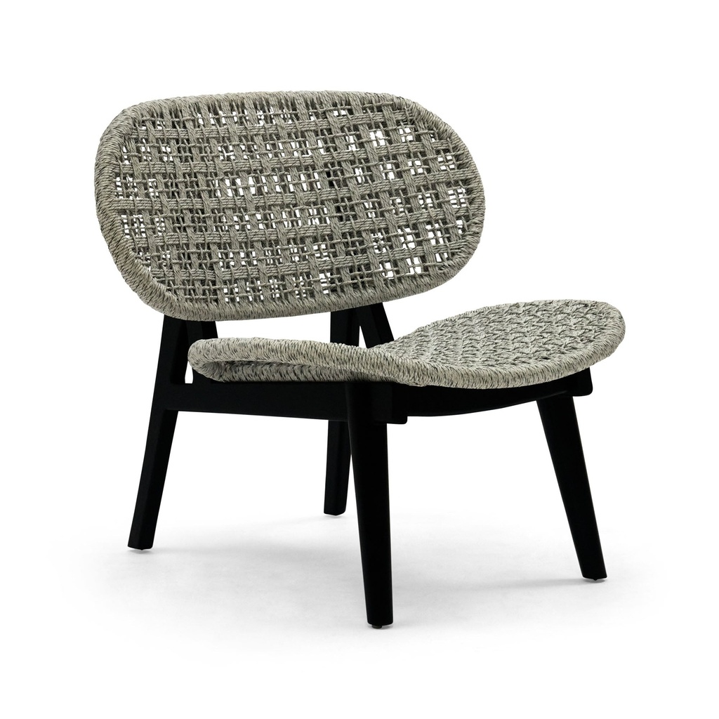 [L504] Casa Outdoor Lounge Chair White