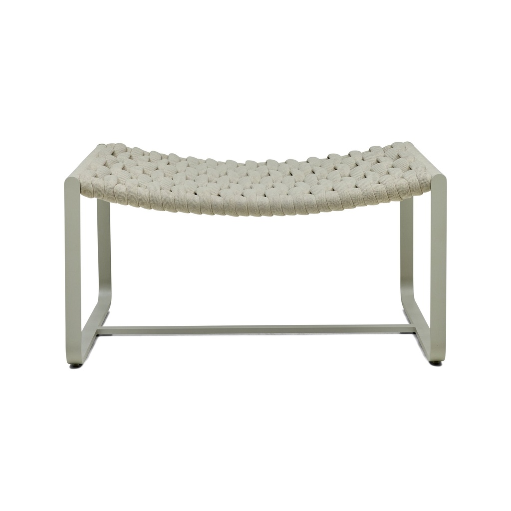 [L524B] Paros Outdoor Ottoman Mist