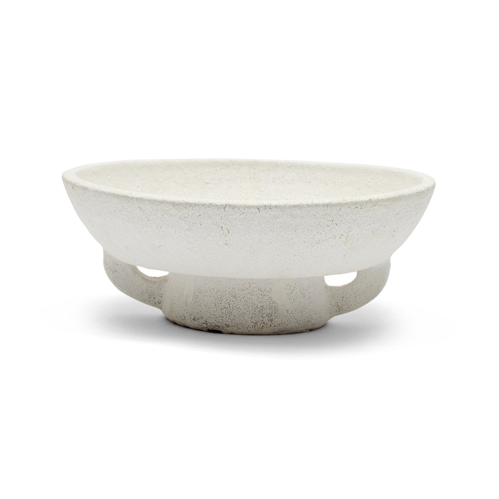 [L601] Ostra Bowl White Large