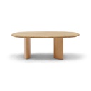 Hallie Sample Coffee Table Travertine Marble