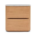 Alza Bedside Natural Carrara Marble Sample