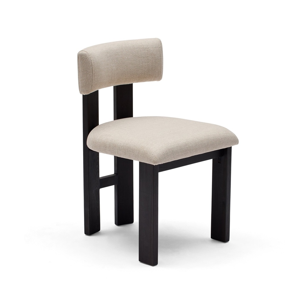 [SA403] Tolv Dining Chair Taupe Walnut Sample