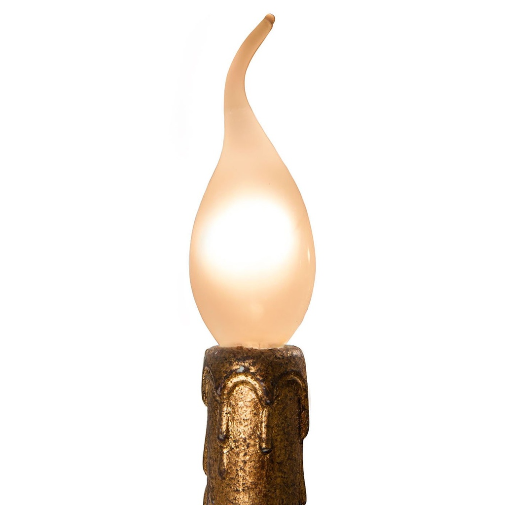 [V502] Candle Flame Design Globe