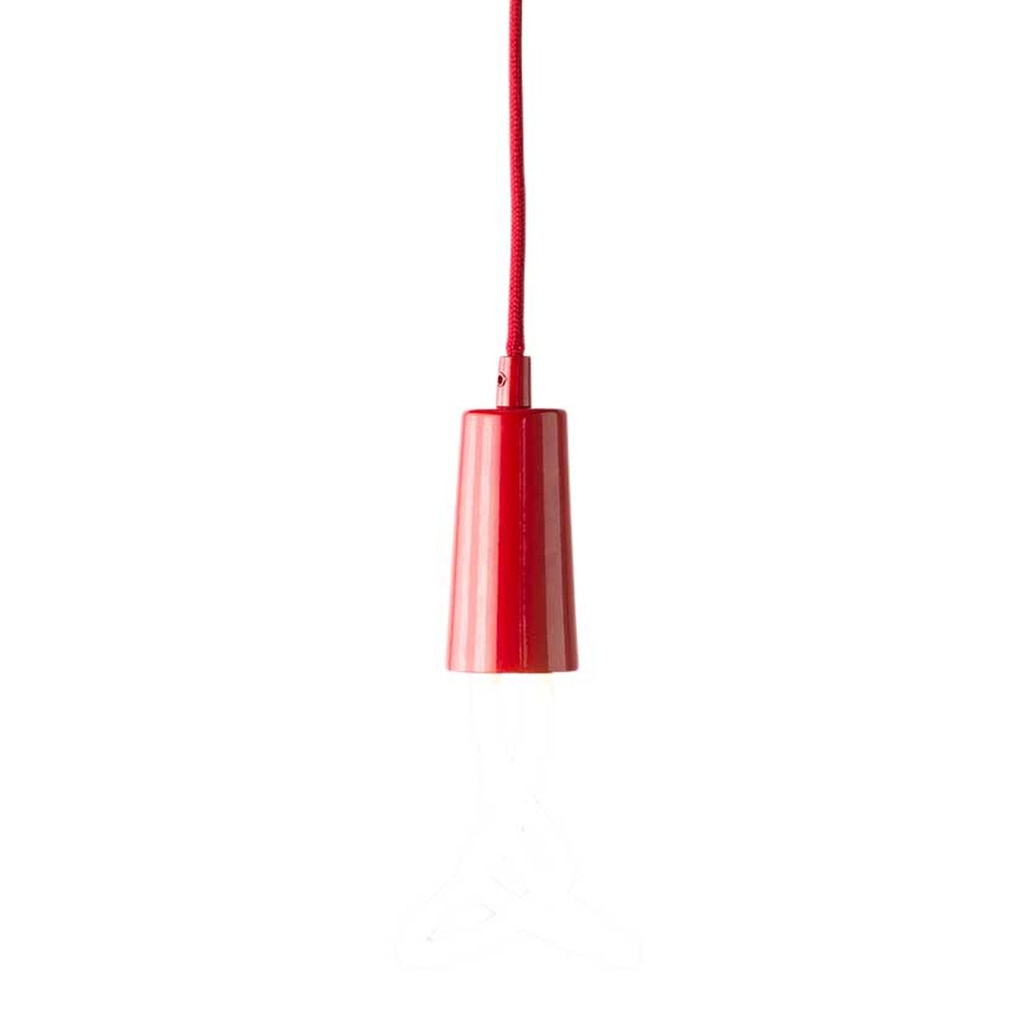 [V510] Stilla Drop Cap Red E27