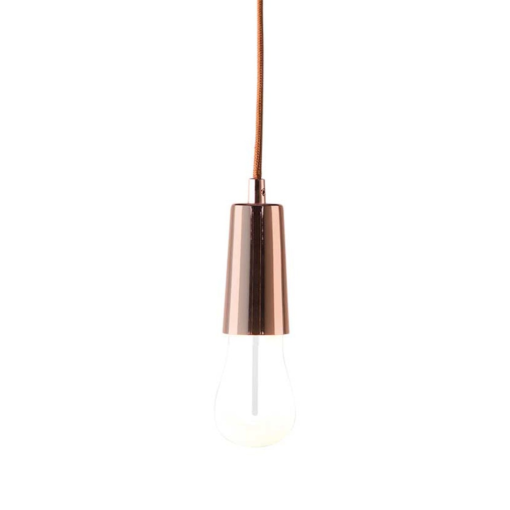 [V513] Stilla Drop Cap Copper E27