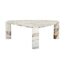 Amara Delta Coffee Table - Natural Ocean Marble