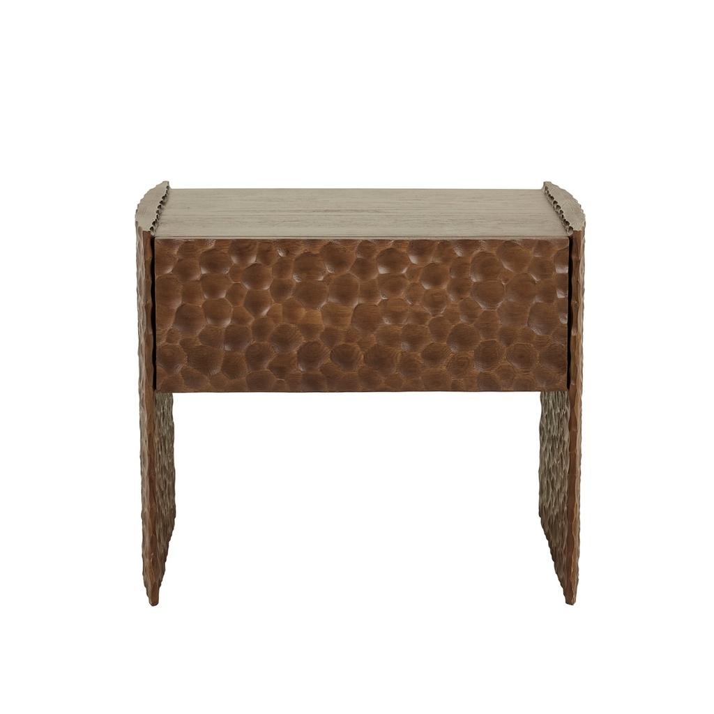 [ANDES-BEDSIDE-MOCHA-OAK-SIDE-ANDES] Andes Bedside - Mocha Oak