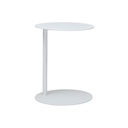 Aperto Ali Round Side Table - White