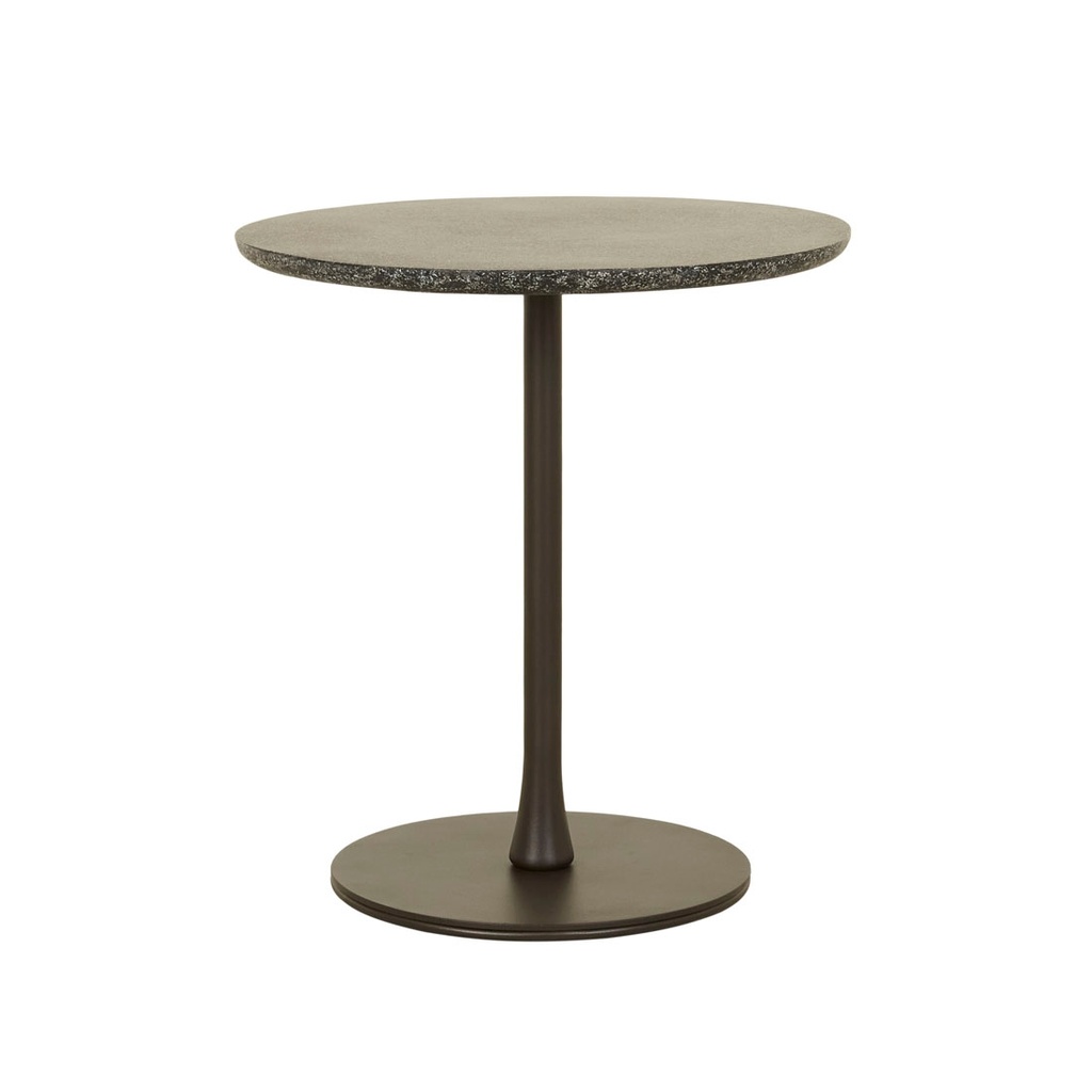 [APERTO-PILLAR-TALL-SIDE-TABLE-COAL-SPECKLE-LTO-APER-PIL-TL] Aperto Pillar Tall Side Table - Coal Speckle