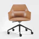 Trixie Tub Chair – 5 Star Base (Tan)