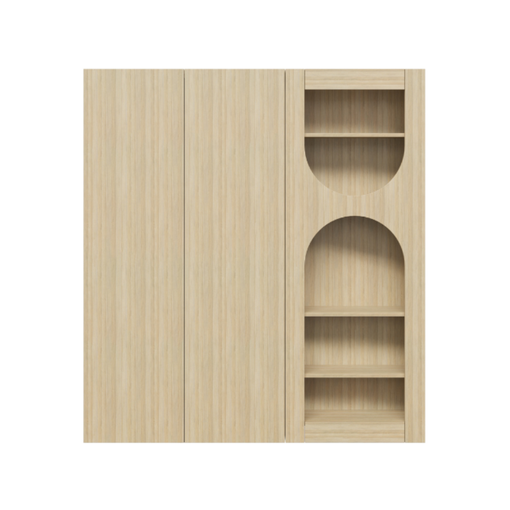 [aaric-bookshelf-cupboard] Aaric Bookshelf Cupboard