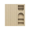 Aaric Bookshelf Cupboard
