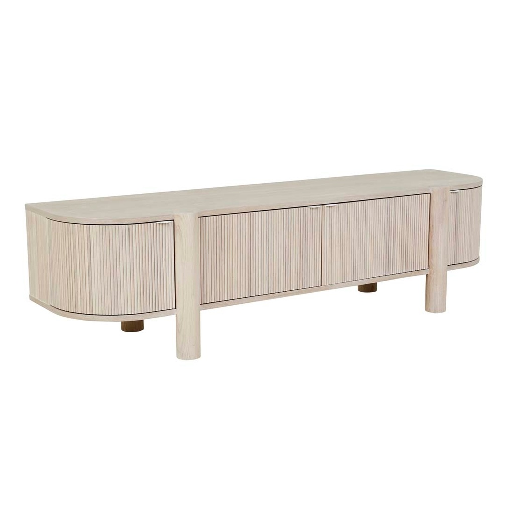 [ARTIE-RIPPLE-ENTERTAINMENT-UNIT-WHITEWASH-TV-ART-RIP] Artie Ripple Entertainment Unit - Whitewash