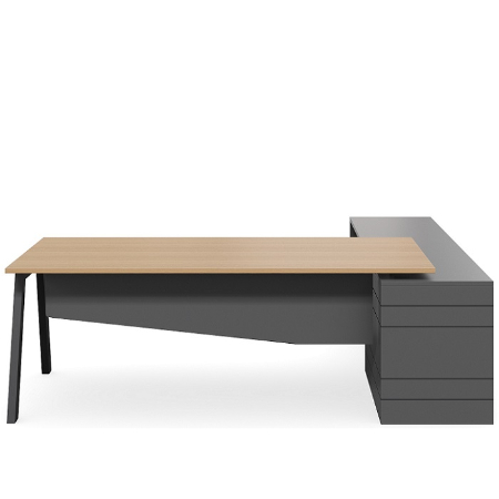 [santo-panorama] Santo Panorama Executive L-Shaped Desk
