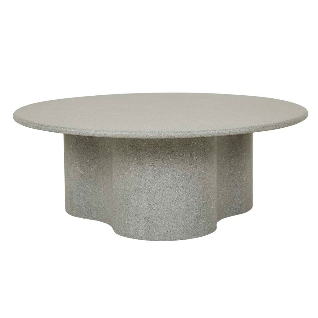 [ARTIE-OUTDOOR-WAVE-COFFEE-TABLE-SAGE-SPECKLE-CTO-ART-OUT-WAV] Artie Outdoor Wave Coffee Table - Sage Speckle