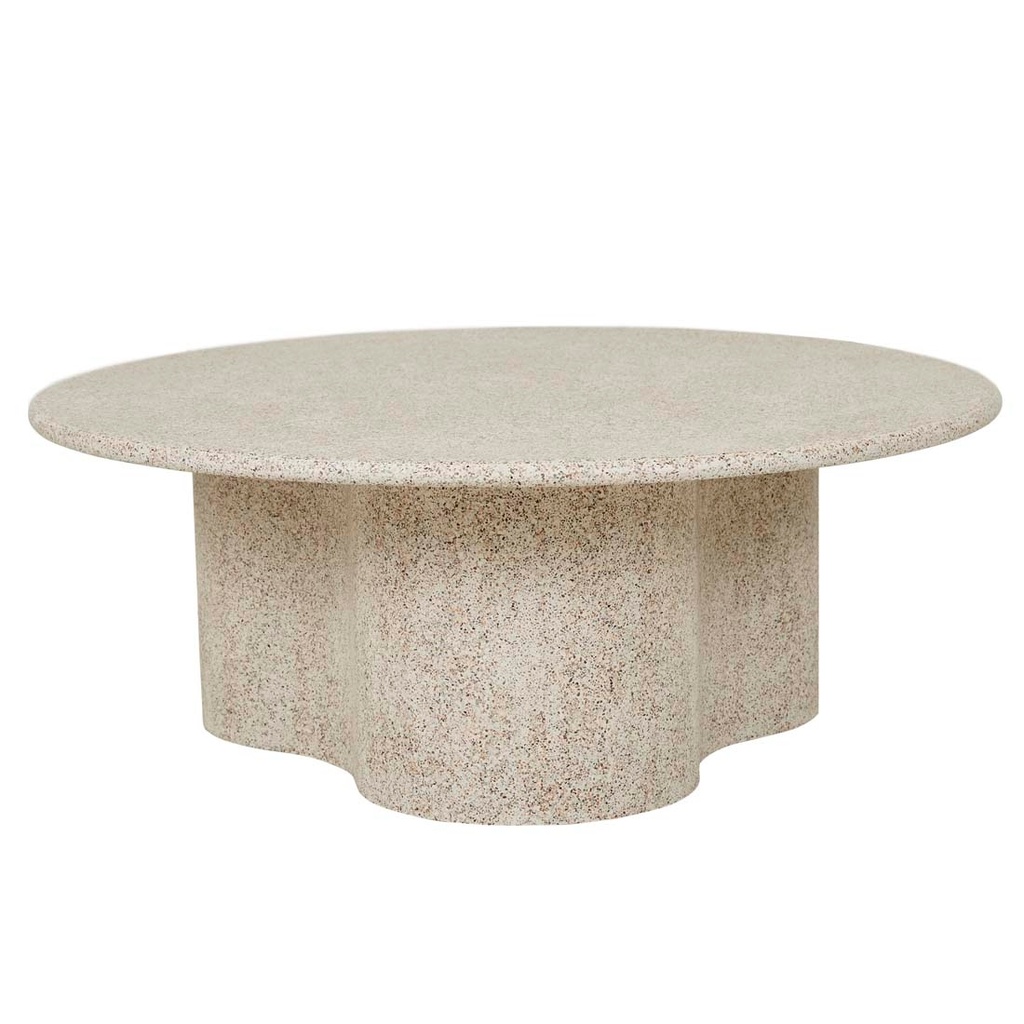 [ARTIE-OUTDOOR-WAVE-COFFEE-TABLE-WARM-SAND-CTO-ART-OUT-WAV] Artie Outdoor Wave Coffee Table - Warm Sand