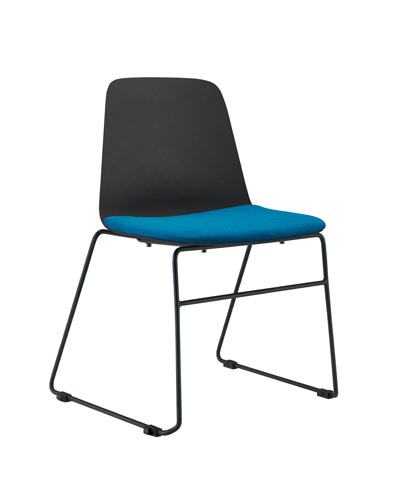 [lila-chair-sled-base-seat-pad] Lila Chair (Sled Base – Seat Pad)